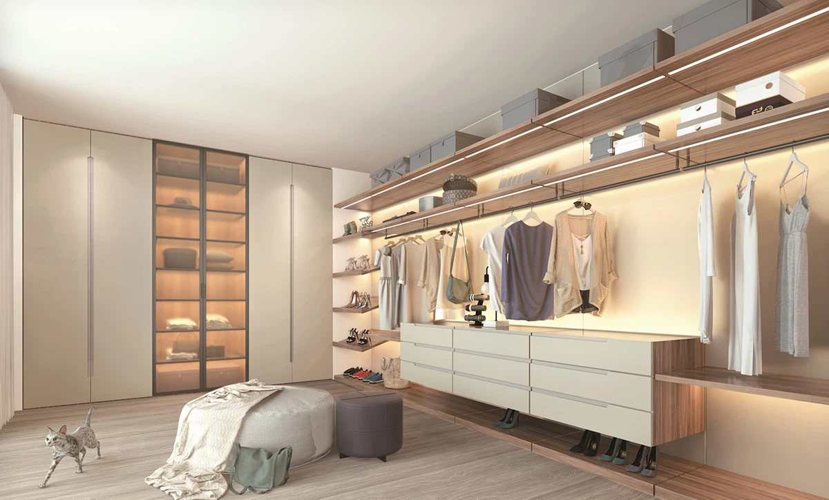 Top 10 mẫu Tủ quần áo cho không gian gia đình hiện đại 2025