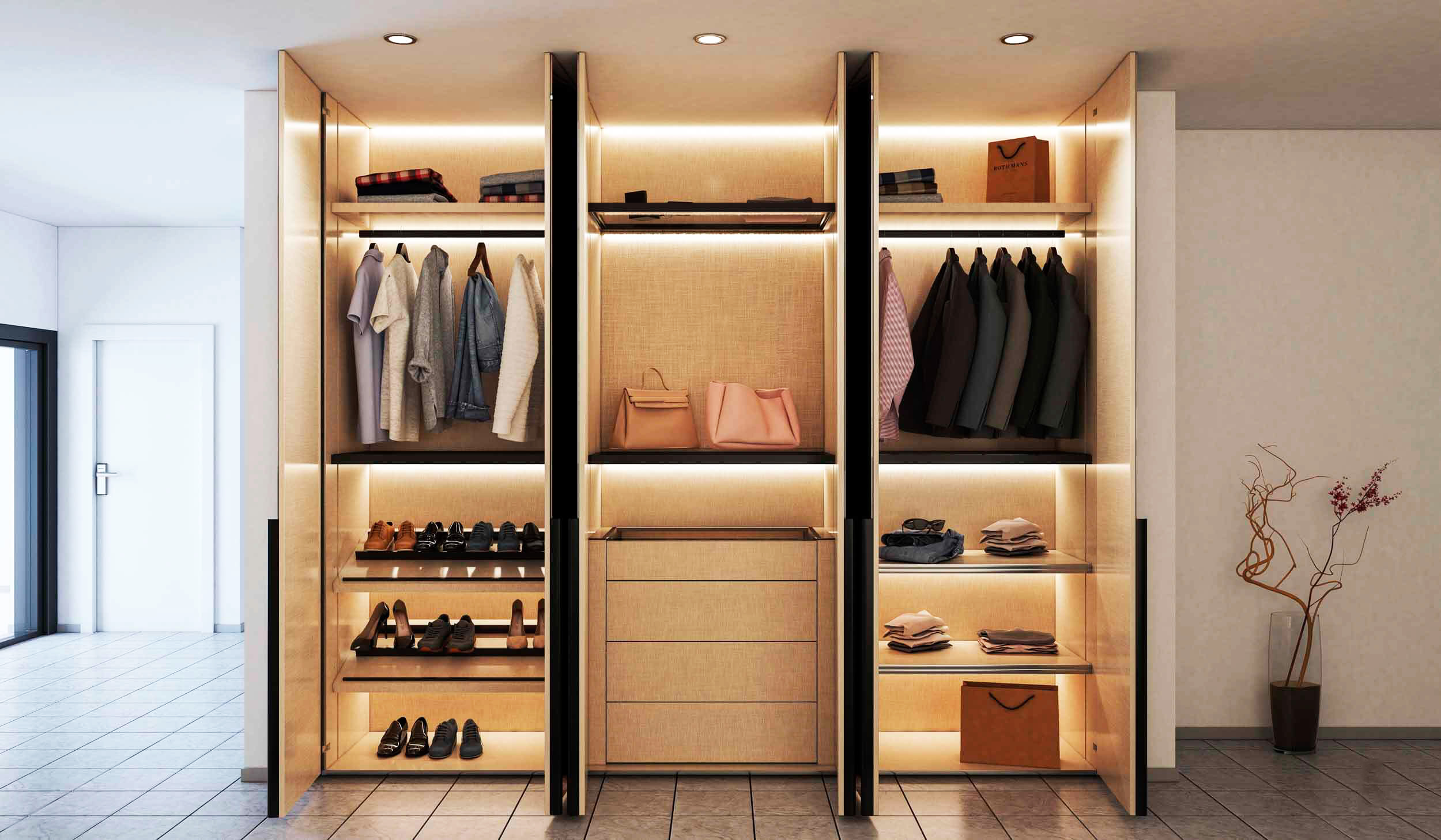 Top 10 mẫu Tủ quần áo cho không gian gia đình hiện đại 2025