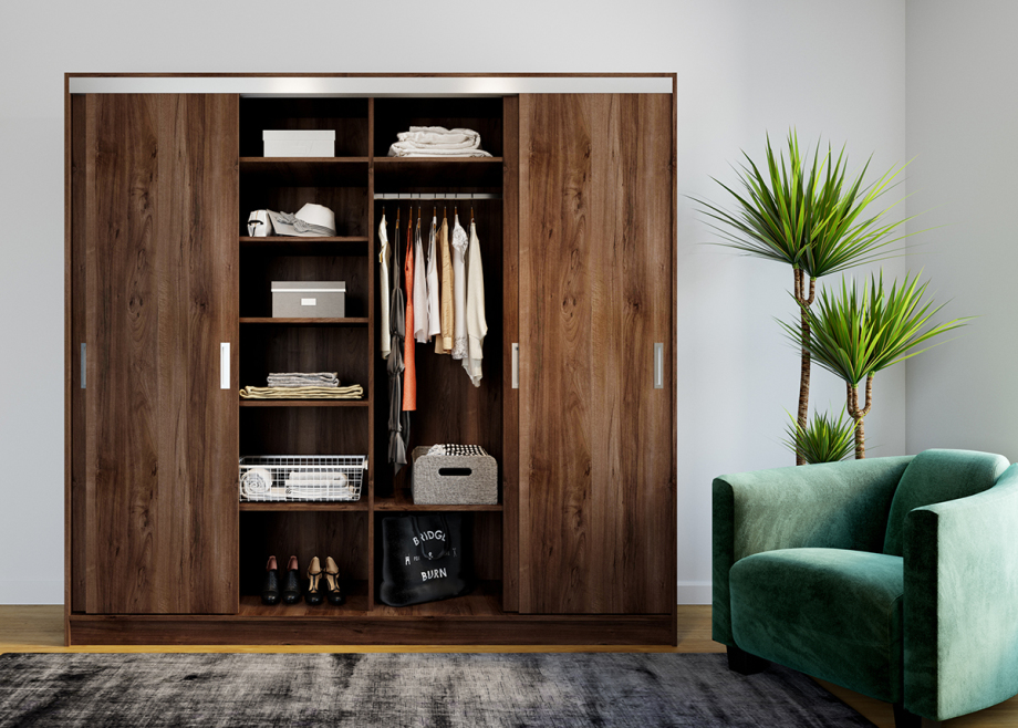 Tủ quần áo gỗ đa năng: Giải pháp lưu trữ tối ưu cho gia đình