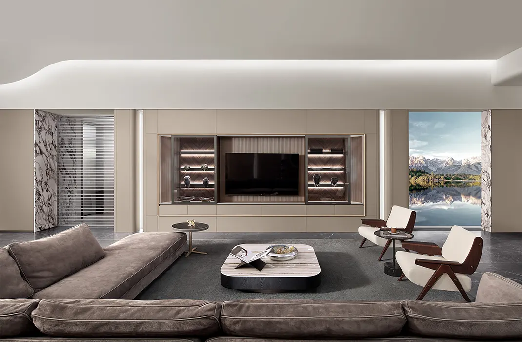 Bàn ghế phòng khách phong cách hiện đại và tối giản tại Chơn Thành