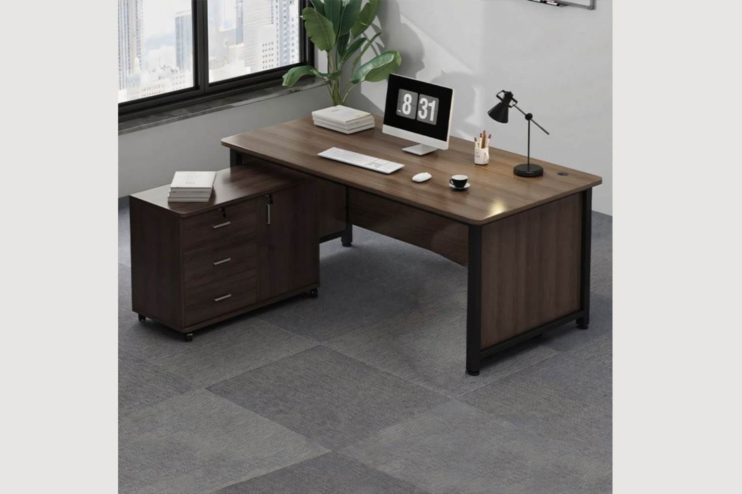 Bàn làm việc gỗ Bình Dương